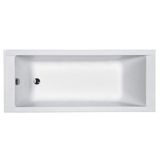 Ванна прямокутна 170x70см, кольор білий, в комплекті з ніжками SN14 Kolo 5343000 SUPERO