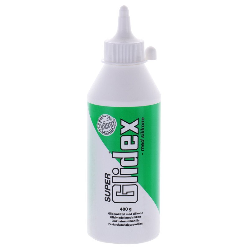 Змащувальний склад для збирання каналізації UNIPAK Super Glidex 400г. (у пляшці) (UP0577)